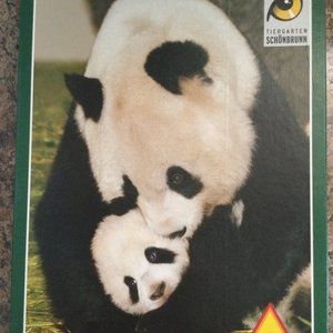 Piatnik 100pcs puzzle panda mother and baby made in Austria excellent condition